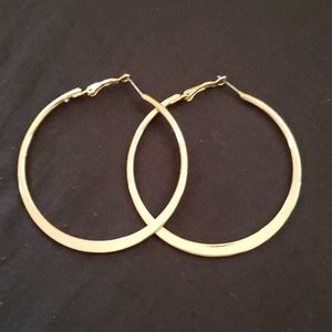 Elegant Gold Hoop Earrings